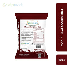 Load image into Gallery viewer, SDPMart Premium Maappillai  Shamba Rice - 10 lbs
