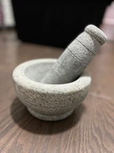 Load image into Gallery viewer, Indian Stone Mortar &amp; Pestle (Idikal) - 7 inch
